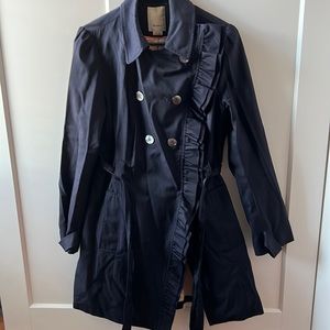 Anthropology Elevenes rain coat size 12